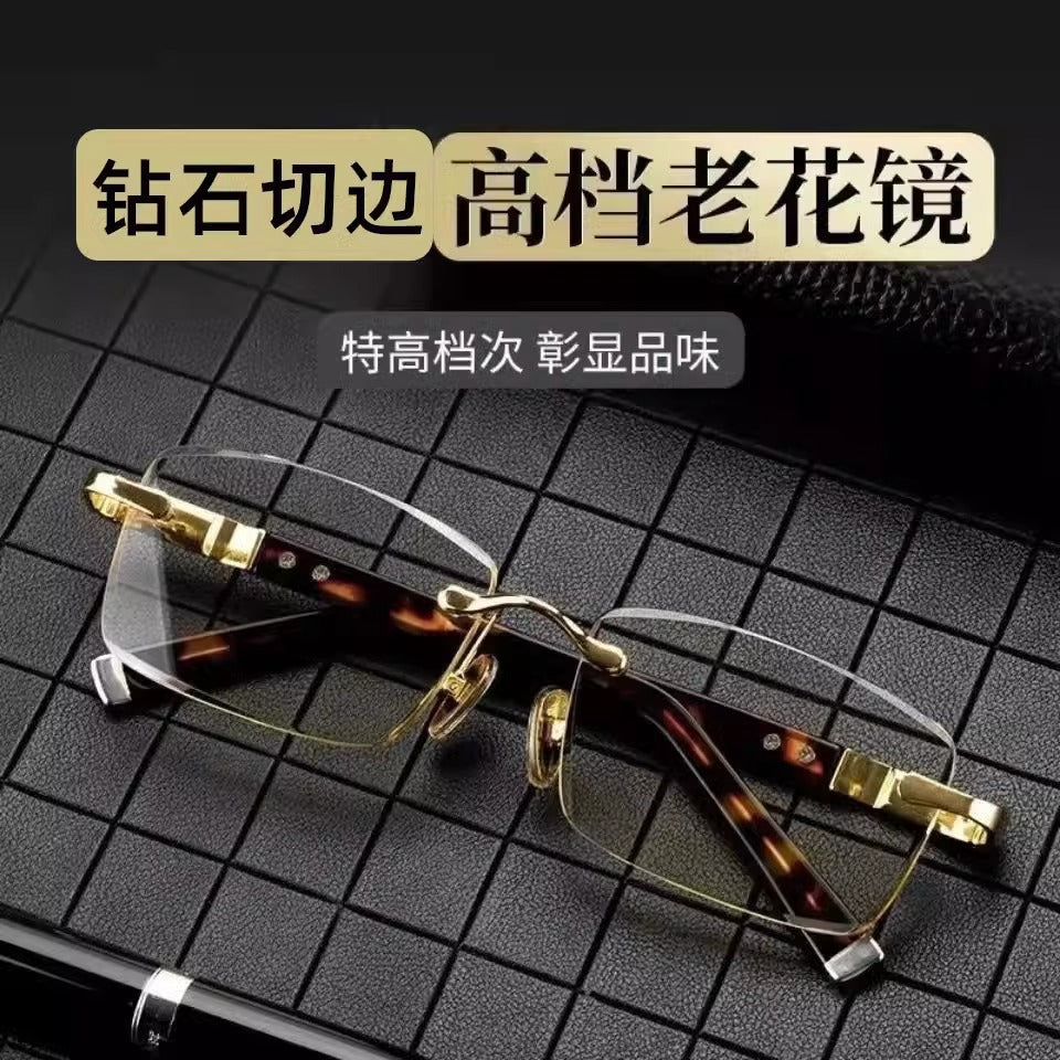 高檔水晶老花鏡