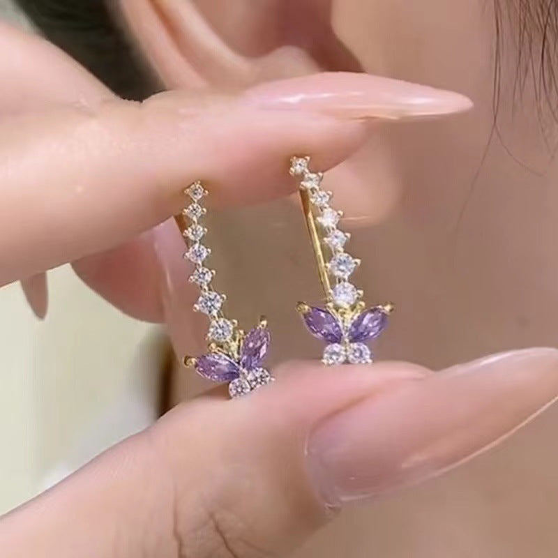輕奢蝶骨耳環