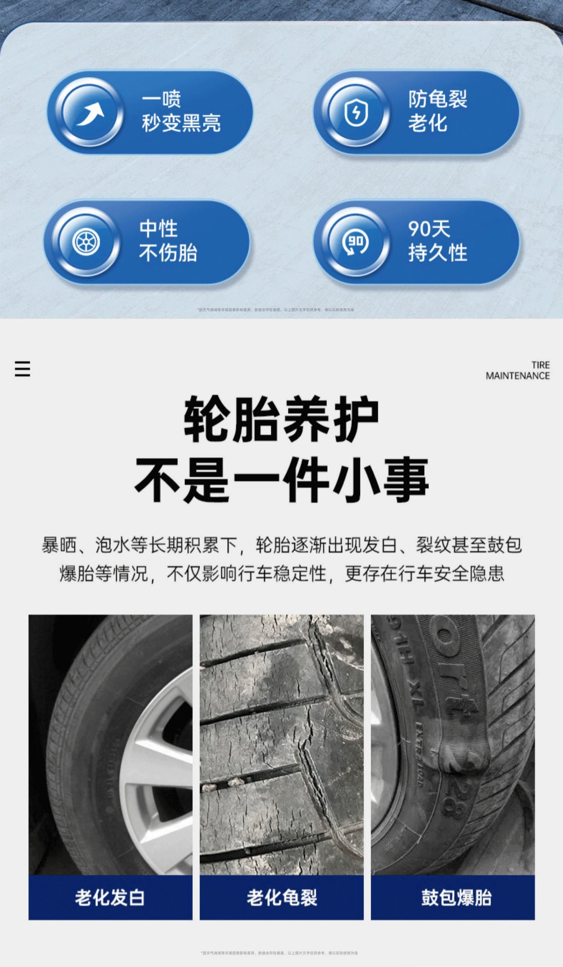 汽車輪胎光亮劑