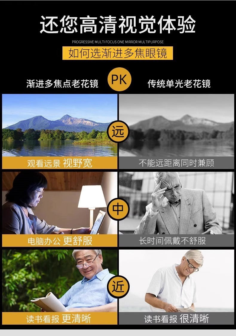 高檔水晶老花鏡