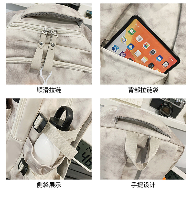 雙肩護脊減負背包