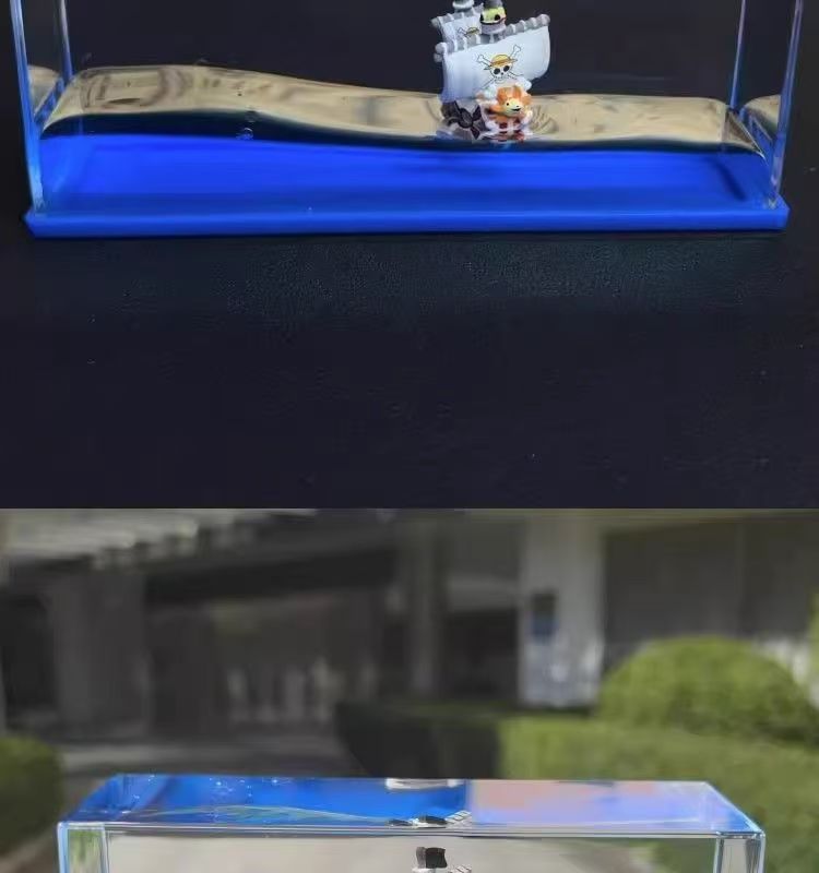 海盜船擺件