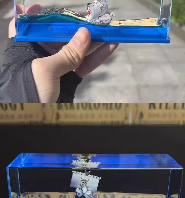海盜船擺件
