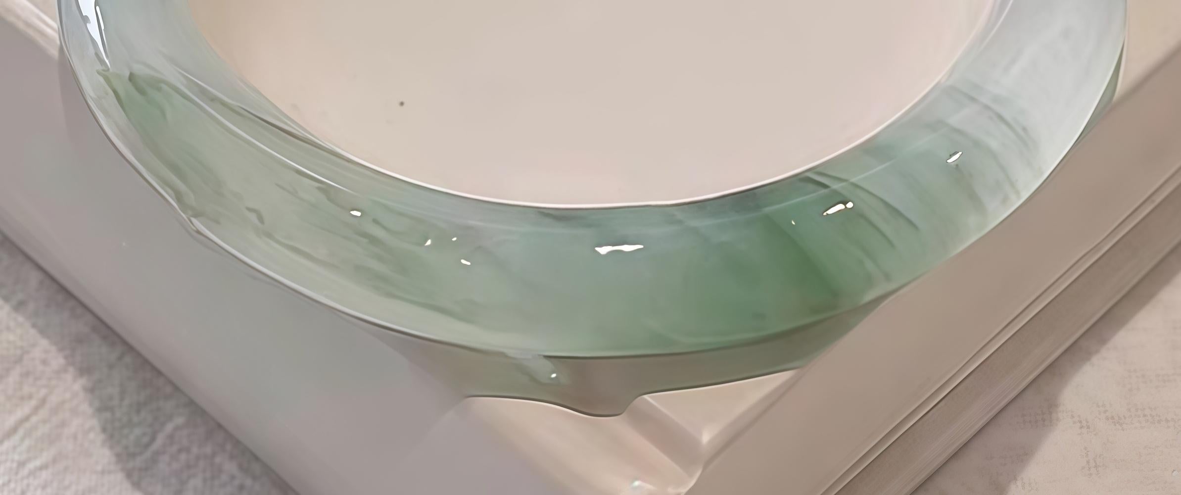 冰翠飄花玉鐲
