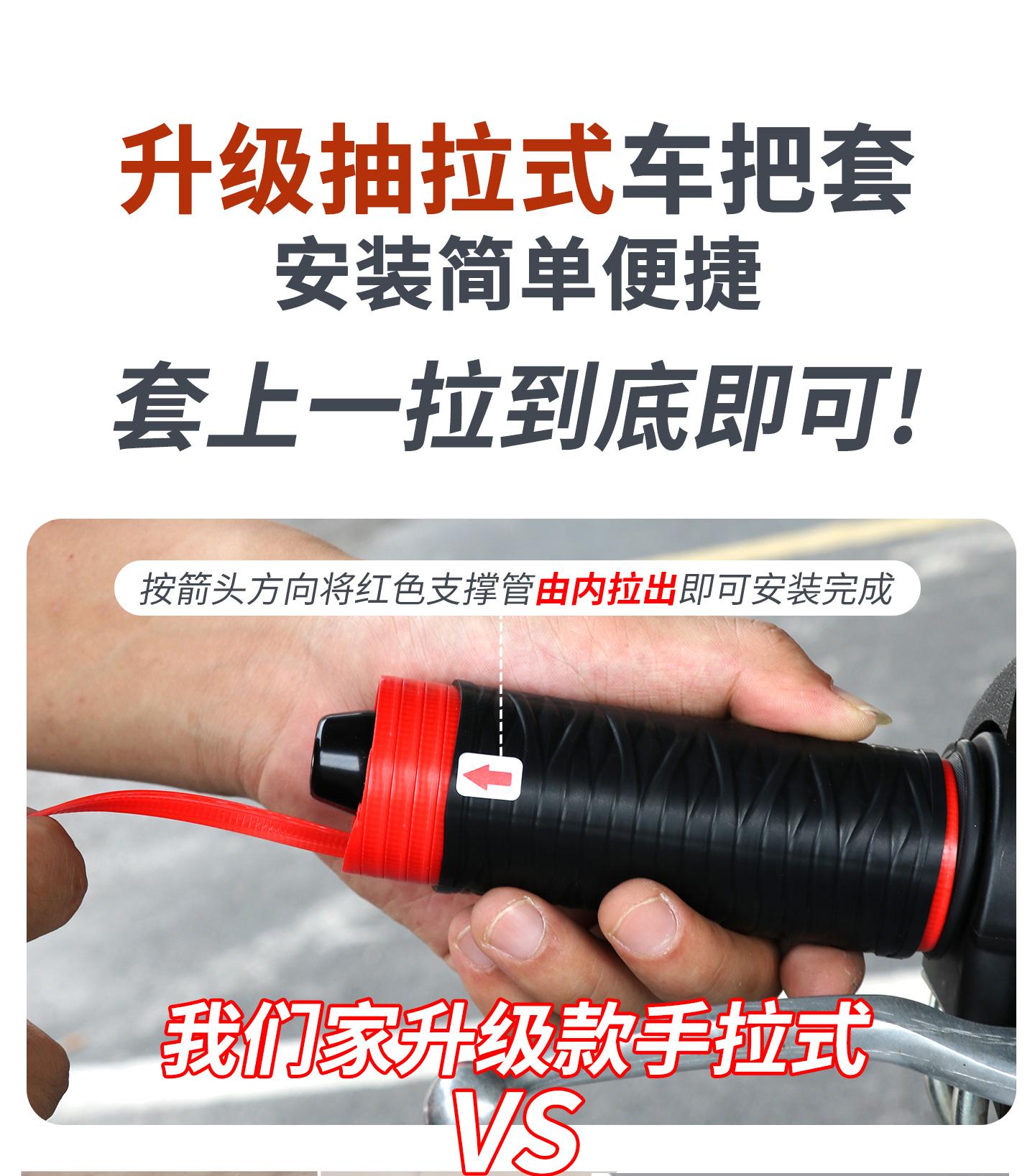 通用矽膠車把套